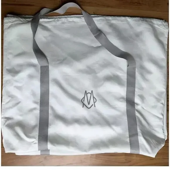 RIMOWA Laundry Tote bag Luggage XL Canvas H 23" X D14"X W 31" White/gray   #C2 - Picture 11 of 11